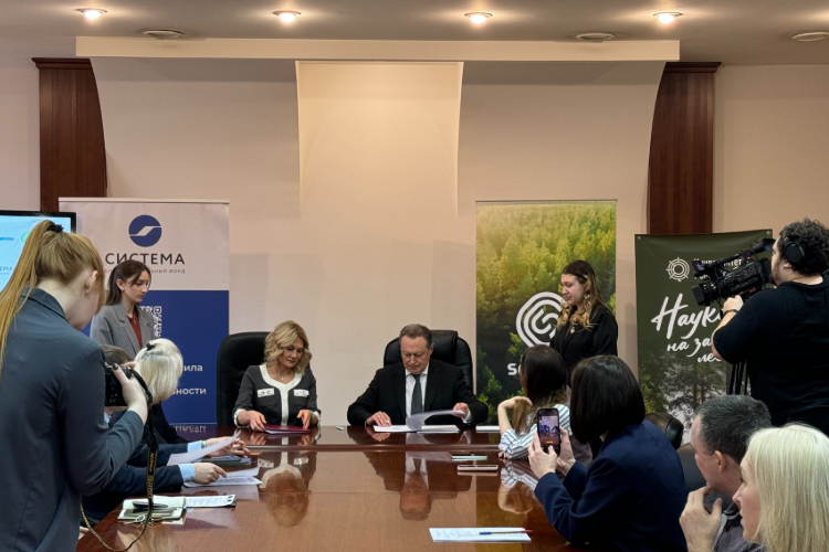 БФ «Система», «Сегежа Групп» и Университет Решетнева договорились о совместной работе по поддержке молодых талантов